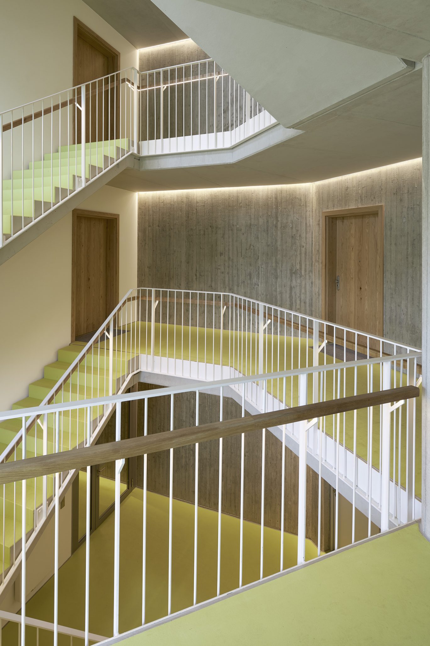 Y-Haeuser im Spinnereipark Kolbermoor