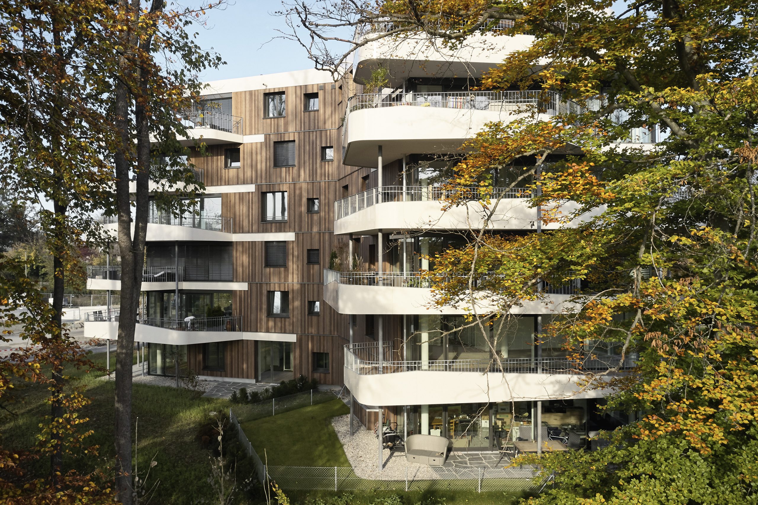 Y-Haeuser im Spinnereipark Kolbermoor